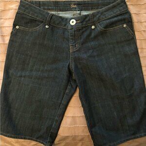 Guess Dark Blue Denim Shorts